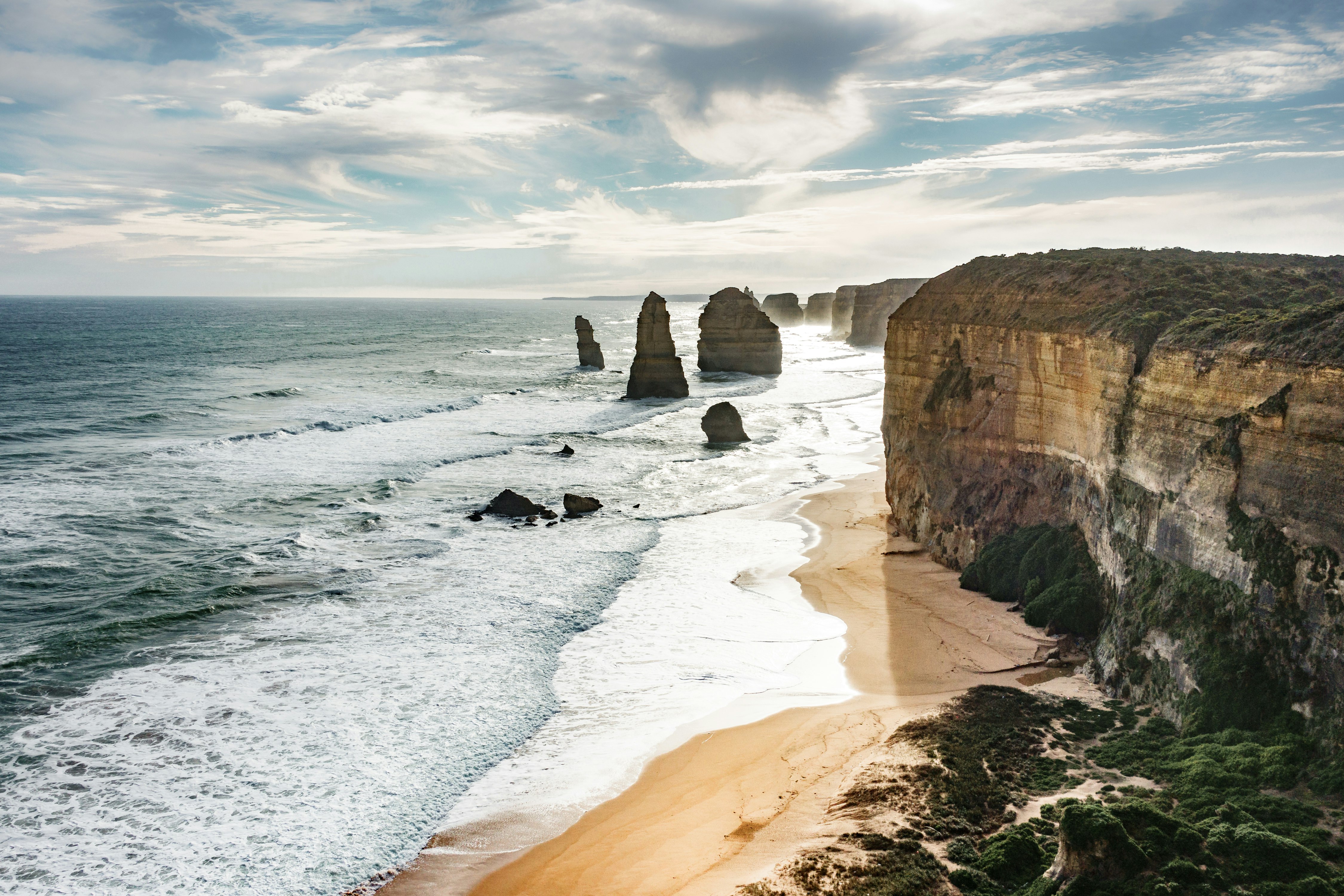 waves of ocean near sea shore